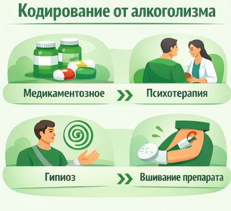 кодирование от алкоголизма в Рассказово Санати